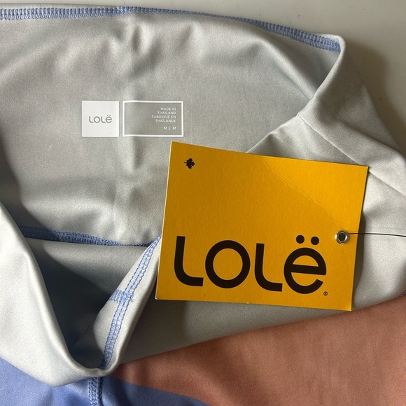 Lole Colorblock Burst Leggings Size Medium NWT - Picture 3 of 5